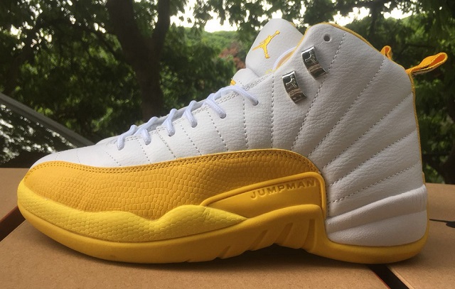 Air Jordan Retro 12 XII Grade AAA White Yellow